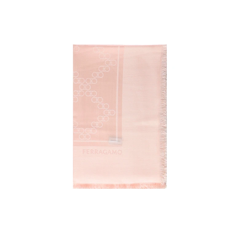 Ferragamo Scarfs Pink Silk - Women