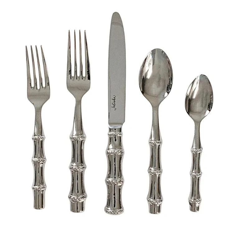 Juliska Bamboo 5 Piece Place Setting, Polished
