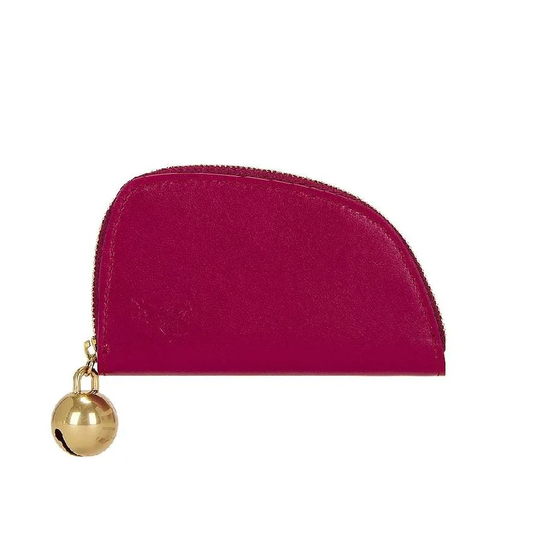 Burberry Shield Coin Case With Bell Charm