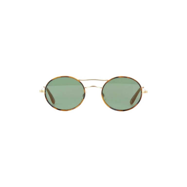 Garrett Leight Sanborn - Gold / Havana Sunglasses