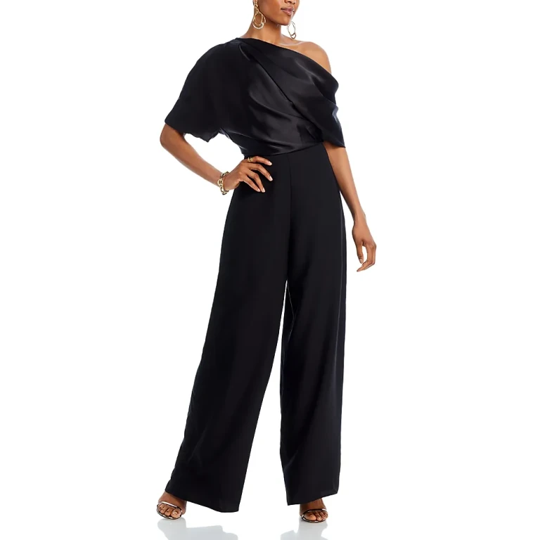 Off The Shoulder Wide Leg Jumpsuit