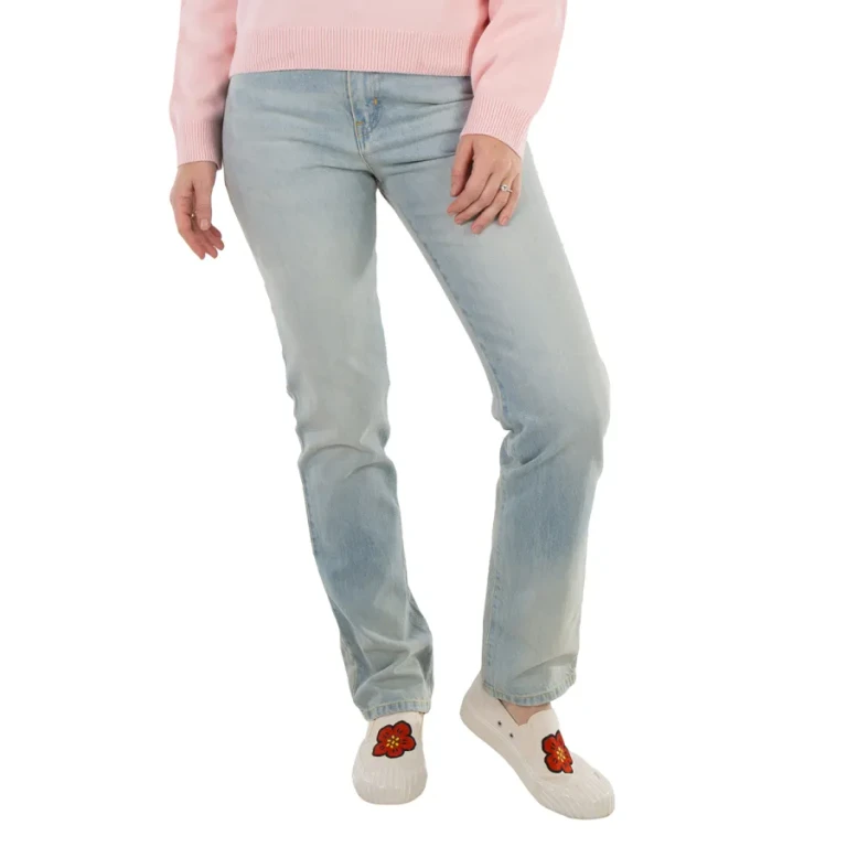 Kenzo Medium Stone Blue Denim Jeans