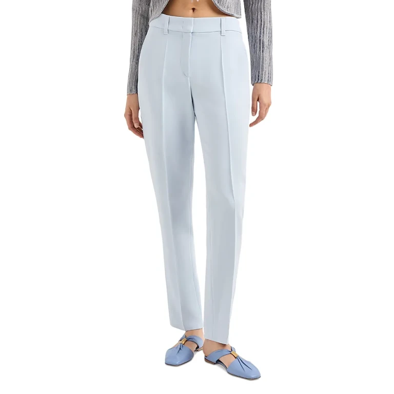 Emporio Armani Cady Crepe Tapered Pants