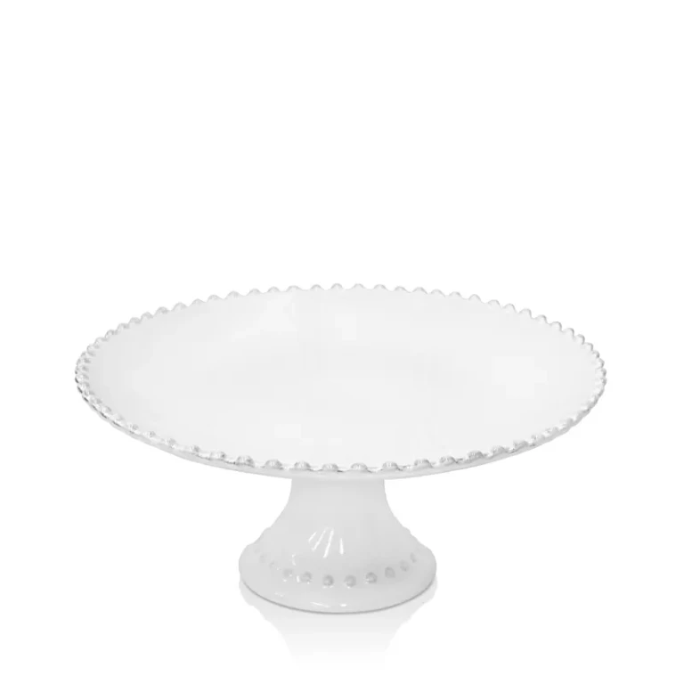 Costa Nova White Pearl 11 Cake Stand