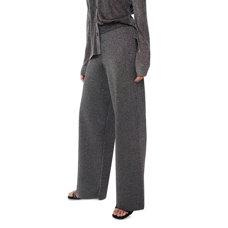 Whistles Sparkle Knitted Trousers