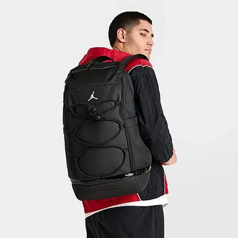 Jordan Sport Backpack in White/Black