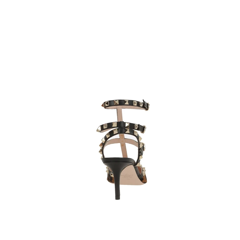 Valentino Garavani Garavani Rockstud Pumps Black Calf Leather - Women