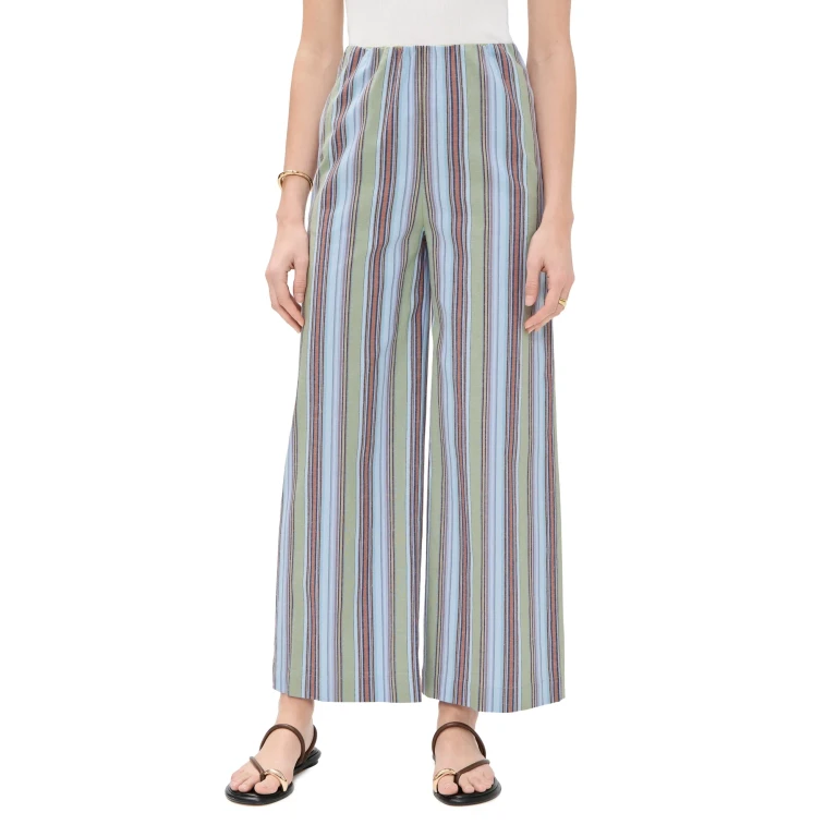 FAITHFULL Lane Pants Agua Stripe/Blue 4