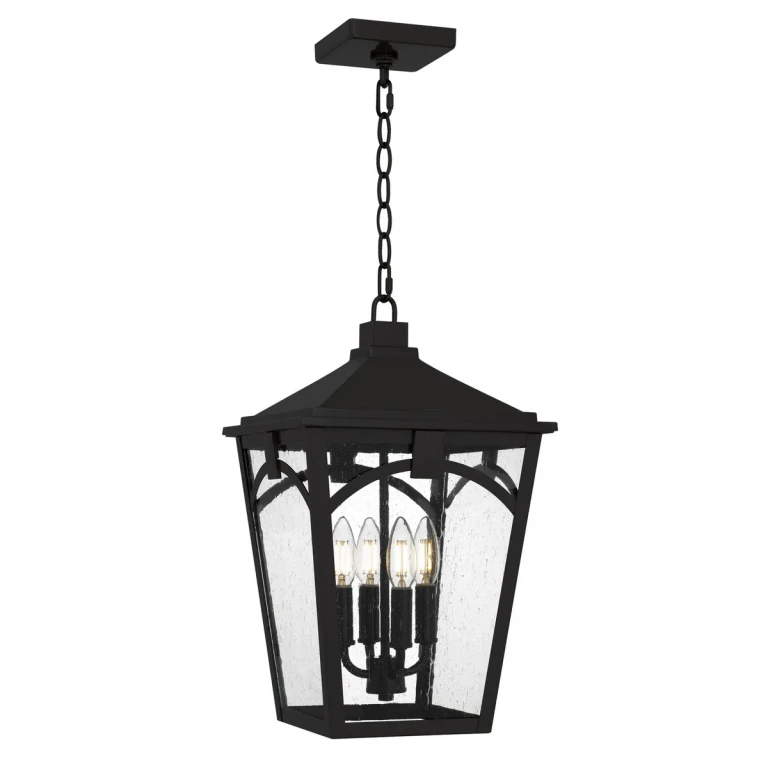 Western Bronze Outdoor Hanging Lantern from the Jaxon Collection