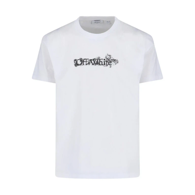 Off-White T-Shirt - Flower Skate