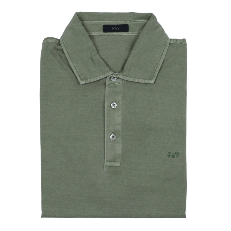 Fay Jersey Frosted Embroidery Polo