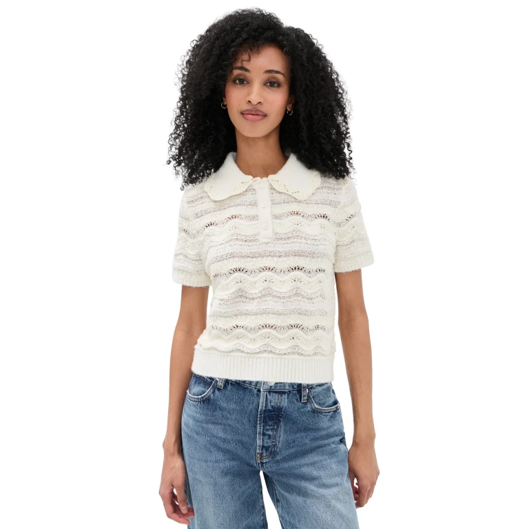Line & Dot Risi Sweater Ivory M