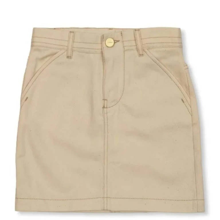 Jacquemus Girls La Jupe De Nimes Denim Skirt