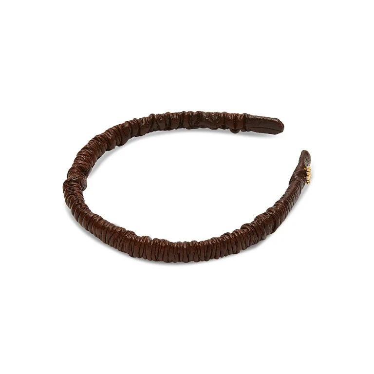 Lele Sadoughi Jessie Faux Leather Headband