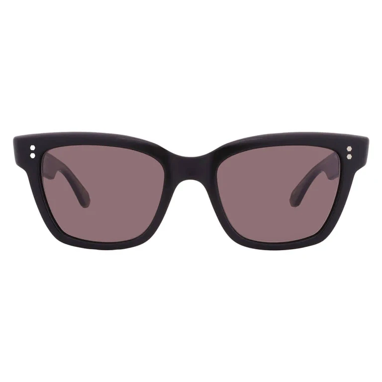 Mr. Leight LOLA S Lava Cat Eye Ladies Sunglasses ML2046-51-BK-PLT/LAVA