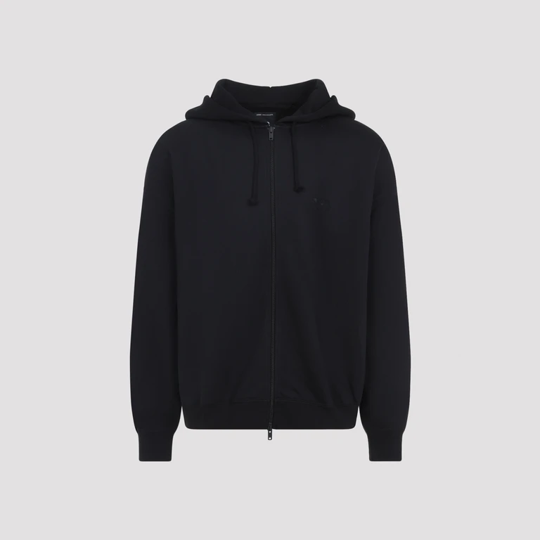 Sweat à capuche zippé Y-3 avec logo