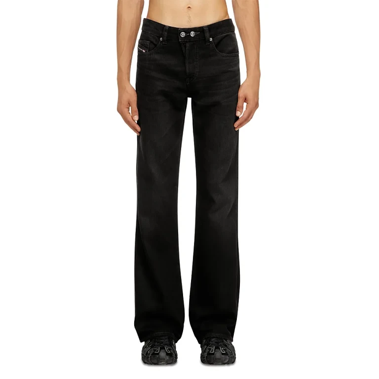Diesel 1998 D-Buck Bootcut Jeans in Black/Denim