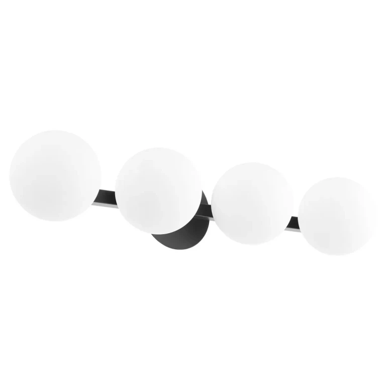 Matte Black Bathroom Vanity Light
