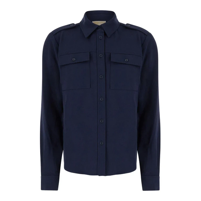 MICHAEL Michael Kors Fitted Army Shirt