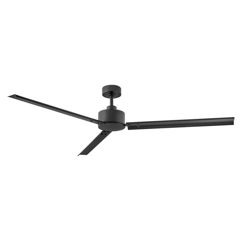 Matte Black 72" Ceiling Fan from the Indy Collection