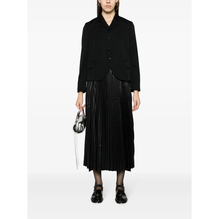 Junya Watanabe Trousers Black Cotton Polyester - Women