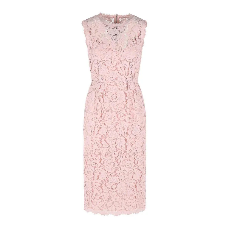 Lace midi dress
