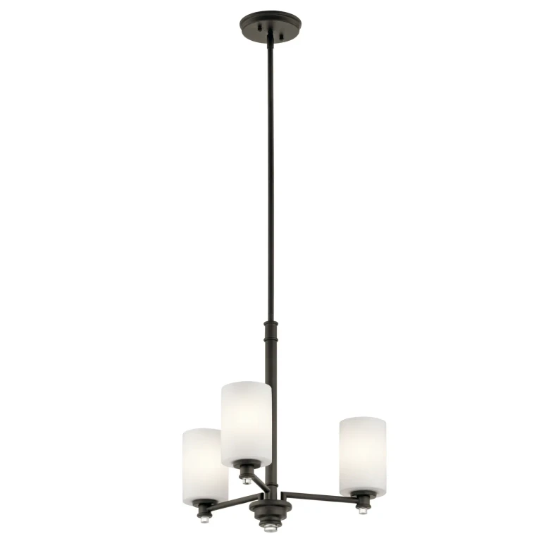 Joelson 3-Light Chandelier in Olde Bronze