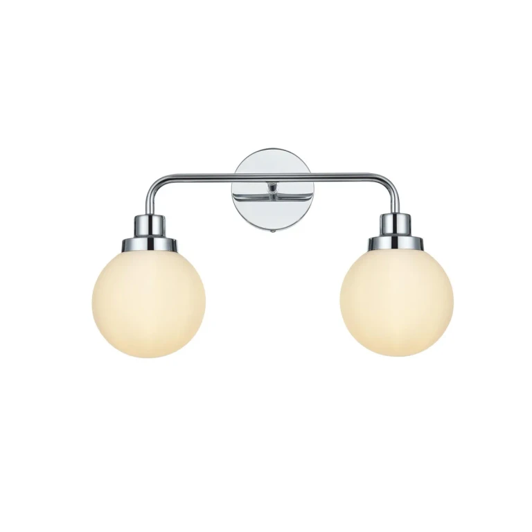 Chrome Wall Sconce from the Hanson Collection