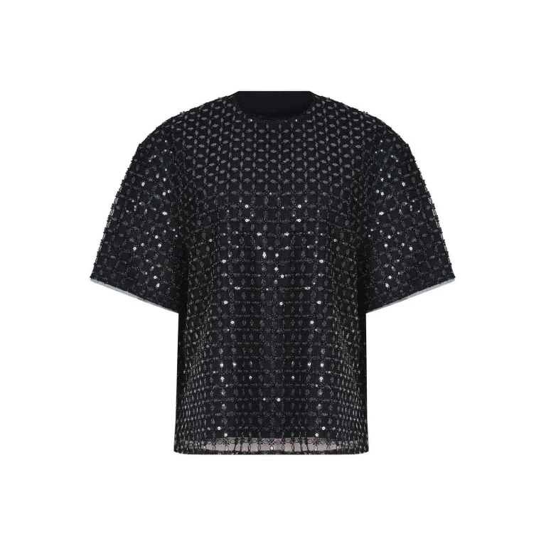 Rotate Birger Christensen T-Shirt - Noir