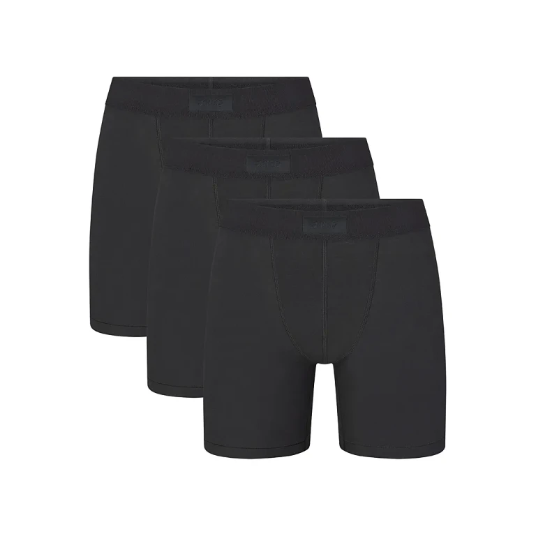 Skims Cotton 5 Boxer Briefs, 3 Pack