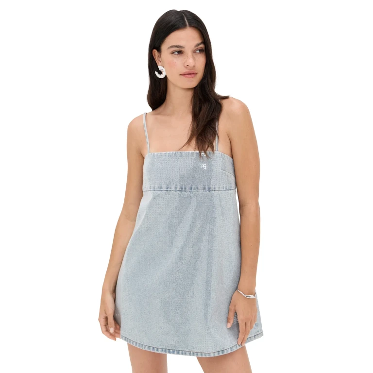 Retrofête Nadiya Denim Dress Coastline S