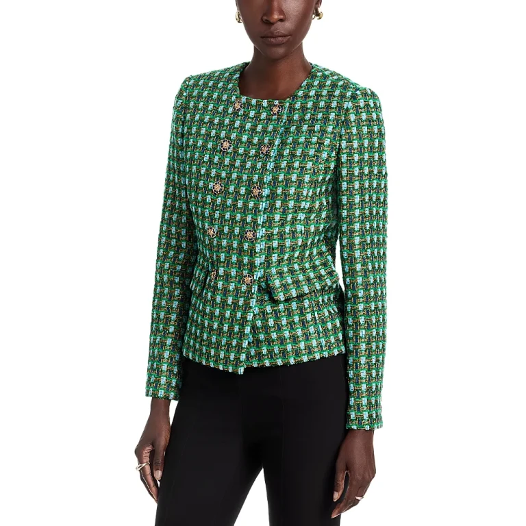 Elie Tahari The Eleni Double Breasted Blazer