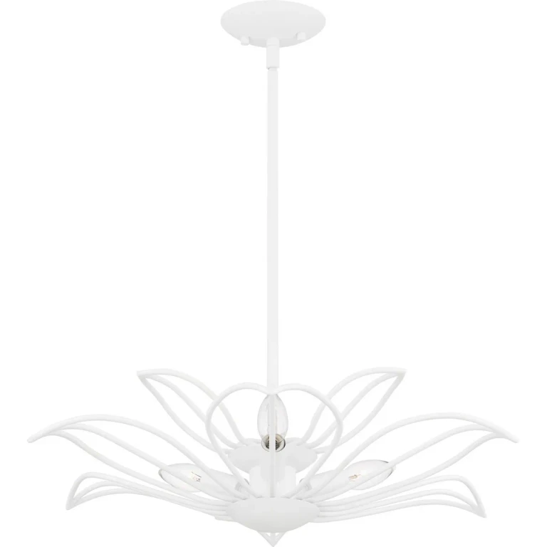 Sand White Pendant from the Tallulah Collection