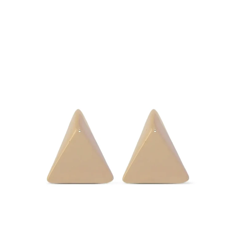 Federica Tosi Triangular Stud Earrings