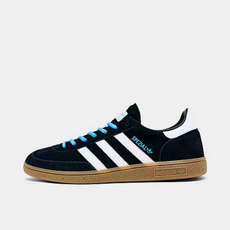 adidas Men's Originals Handball Spezial Argentina FIFA World Cup 2026 Casual Shoes in Black/White/Blue Size: 7.5