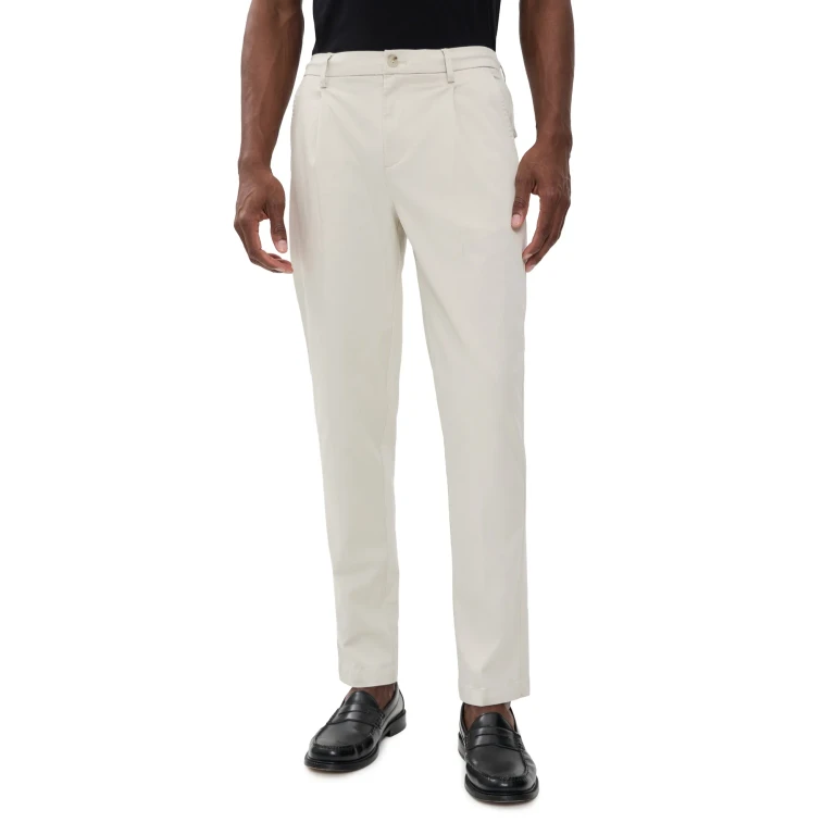 Onia Pull-On Cotton Tencel Pants Stone 38