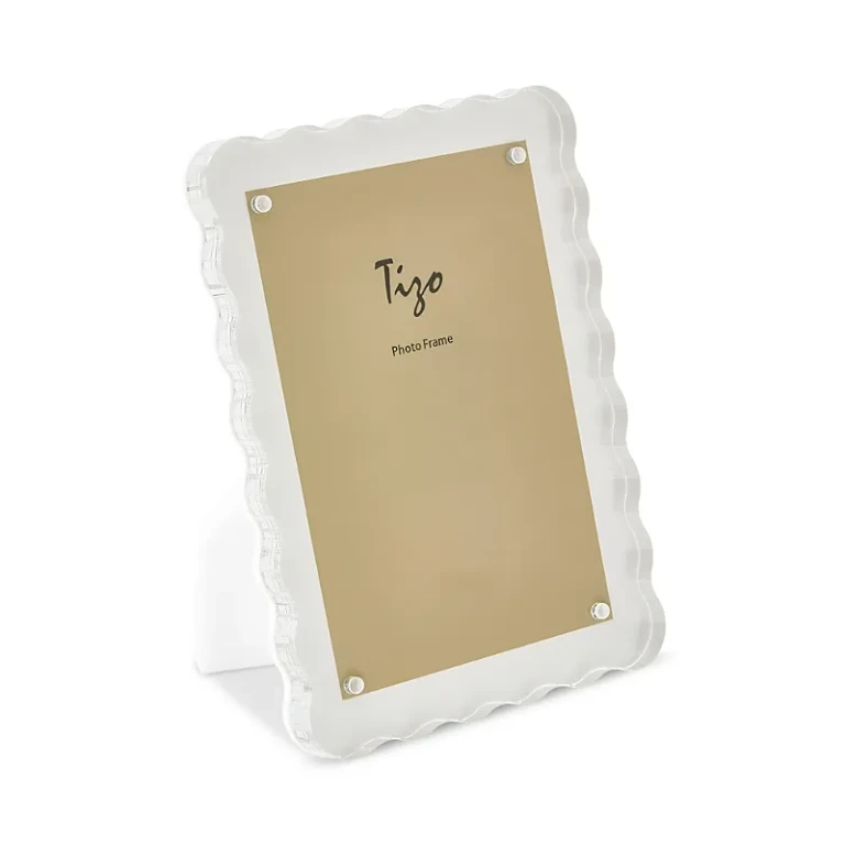 Tizo Lucite Wave Clear Frame, 5 x 7