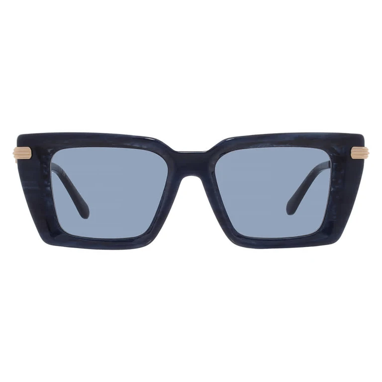 Blue Rectangular Ladies Sunglasses SF2089S 413 52