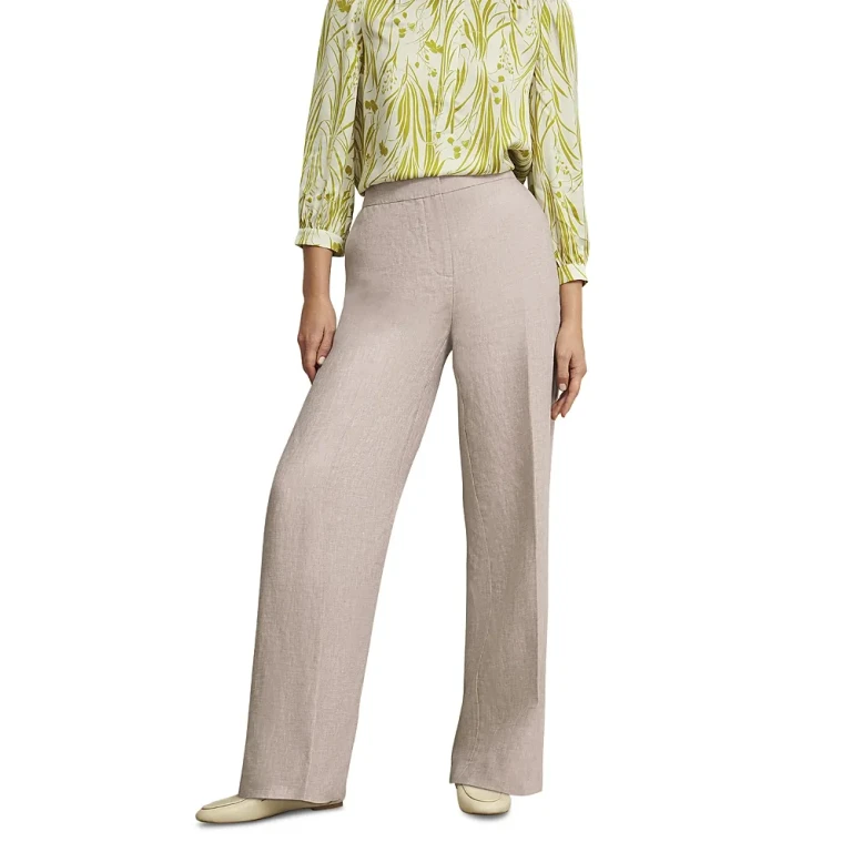 Hobbs London Alessia Linen Trousers