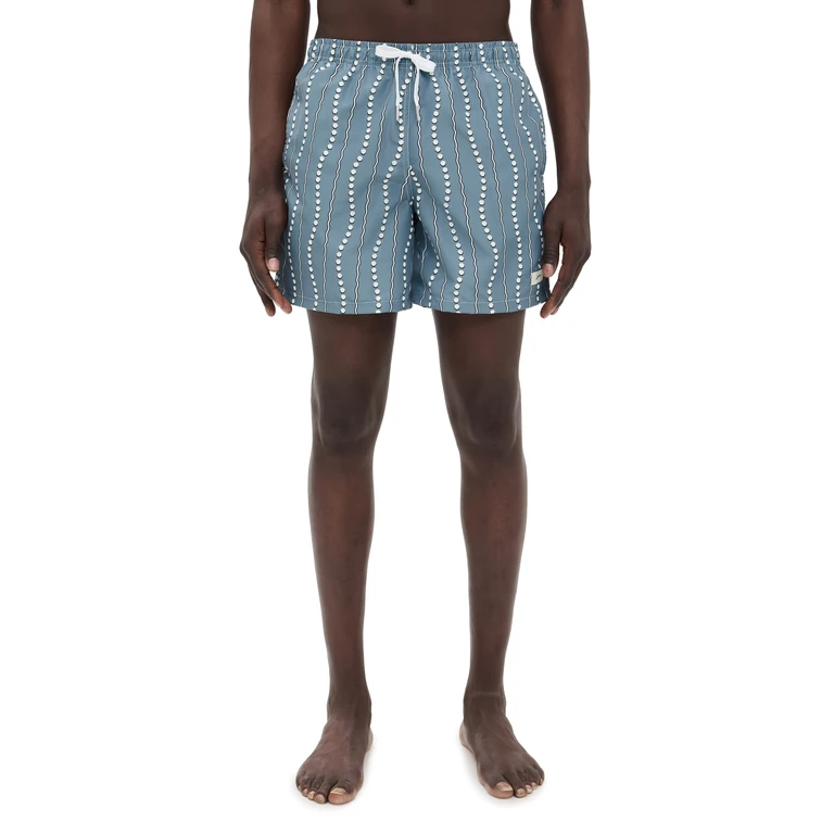 Ash Tidal Current Swim Trunks 5 Grey XL