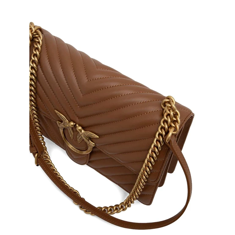 Pinko Bags Rosa Oro Lea - Women