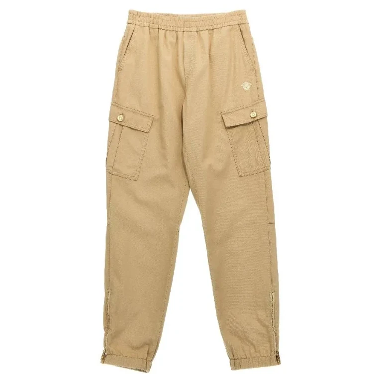 Young Versace Boys Embroidered Medusa Logo Pants