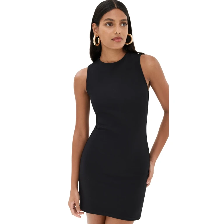 STAUD 머서 드레스 블랙 M