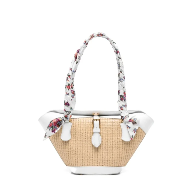 Dolce & Gabbana Capri Straw Backet Bag