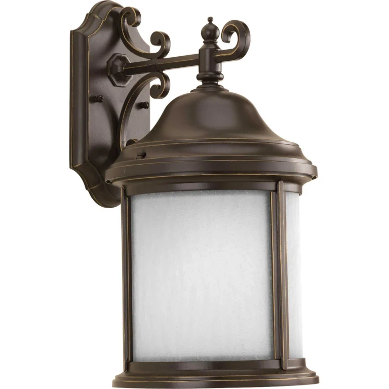 Antique Bronze One Light Wall Lantern from the Ashmore Collection