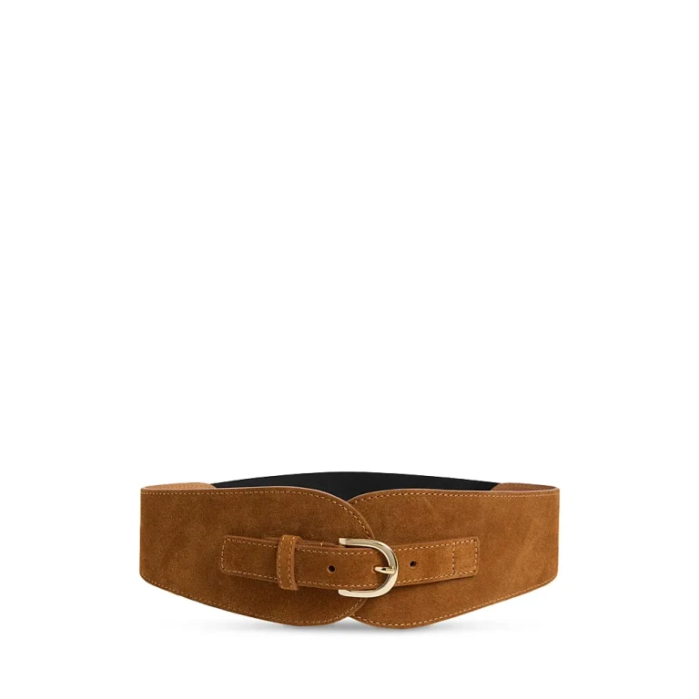 Gerard Darel Women's Olympe Suede Waist Belt