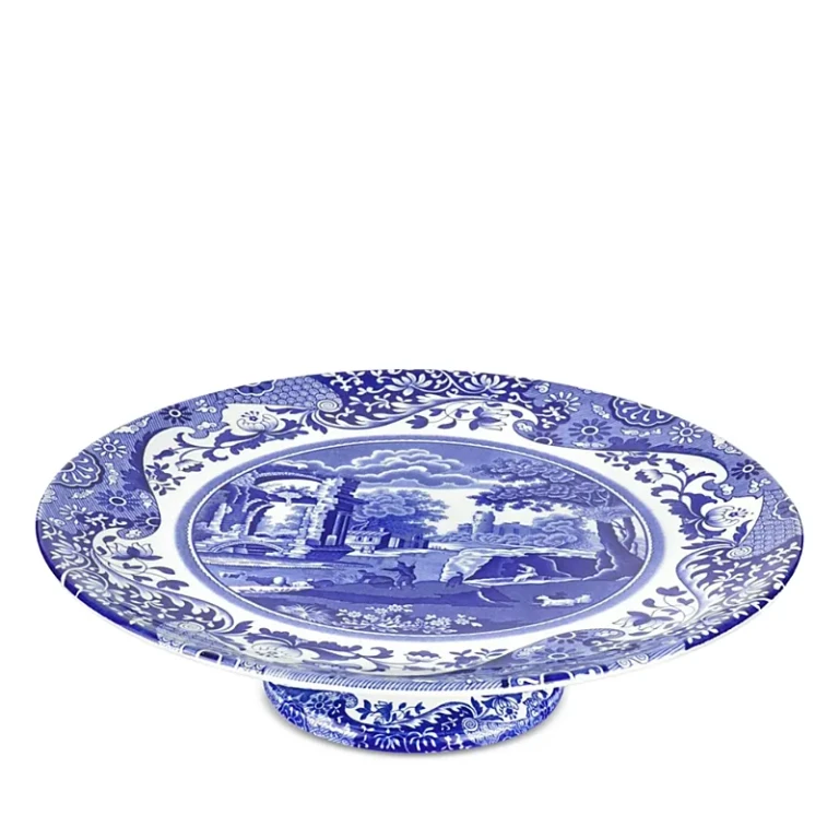 Spode Blue Italian Cake Plate