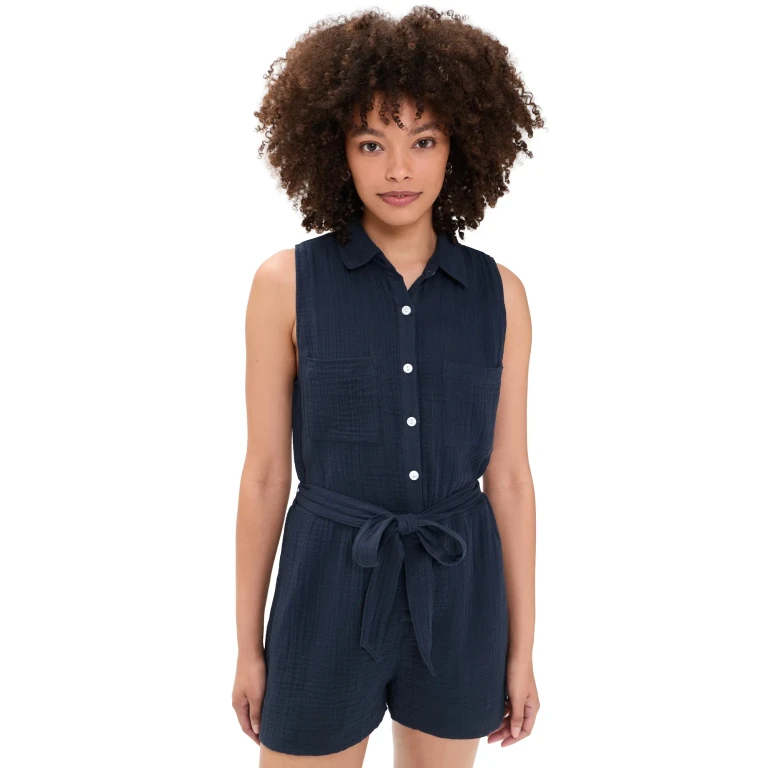 Z Supply New Light Romper Eclipse L