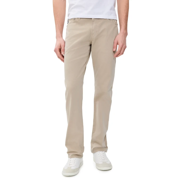 AG Graduate Sateen Tailored Pants 32 Desert Stone 36
