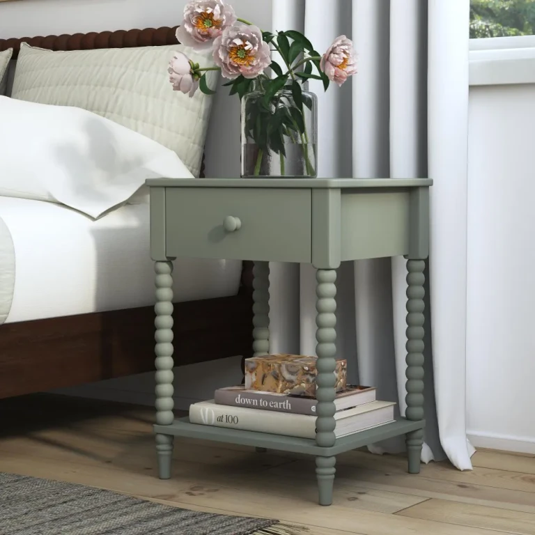 Spindle Sage Nightstand